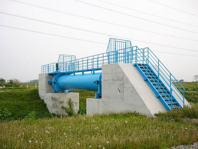 写真｜江別市 水管橋